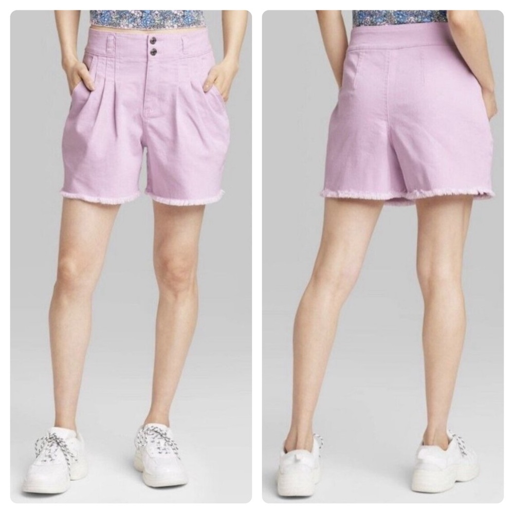 Wild Fable Highest Rise Pleated A Line Shorts